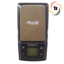 1x Scale AWS AERO-650 Black Digital LCD Pocket Scale | Auto Shutoff | 650G - $21.32