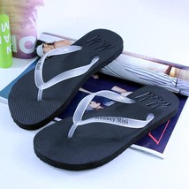 Summer Flip Flops Men Soft Slippers Lightweight Slides Cool Beach Sandals Couple - £17.96 GBP