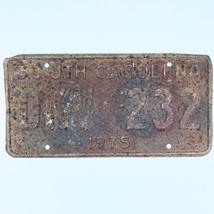 1975 United States South Carolina Base Passenger License Plate DKV 232 - €10,38 EUR