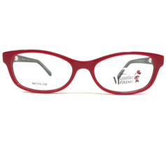 Minnie Mouse Kids Eyeglasses Frames MEE4 8757 Black Red Cat Eye 48-15-130 - £29.17 GBP