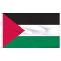 3x5 Palestine Flag 3&#39;x5&#39; House Banner Brass Grommets Super Polyester Free Gaza - £5.42 GBP