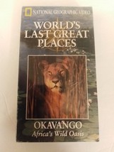 National Geographic Okavango Africa&#39;s Wild Oasis VHS Video Cassette Bran... - £9.58 GBP