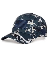 Blue USA Flag Baseball Cap American Men Hat Brand New Fast Free Shipping  - £10.30 GBP