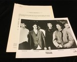 Texas “Mother’s Heaven”  Album Release Orig Press Kit w/Photos &amp; Biography - £19.54 GBP