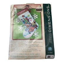 Dimensions Santa&#39;s Sidecar Stocking Counted Cross Stitch Kit 16&quot; Long 14... - £18.15 GBP