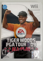 Tiger Woods PGA Tour 09: All-Play Nintendo Wii 2008 New Factory Sealed - £10.24 GBP