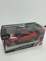 Jada Toys Power Rangers 2009 Nissan GT-R (R35) Red 1:32 New Sealed - £10.06 GBP