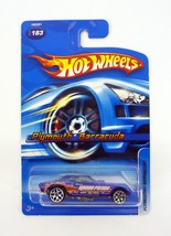 Hot Wheels Plymouth Barracuda #183 Blue Die-Cast Car w/PR5 Wheels 2006 - $7.91