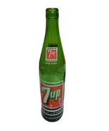 Rare Vintage Antique Soda Pop Glass Bottle Seven Up 7UP Green One Pint - £23.11 GBP