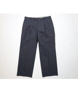 Vtg 60s 70s Streetwear Mens 38x30 Wool Knit Wide Leg Chino Pants Trouser... - $1,825.34 MXN