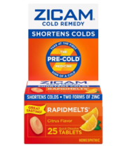 Zicam Cold Remedy Citrus RapidMelts Citrus 25.0ea - £39.04 GBP
