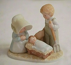 Circle of Friends Porcelain Figurine by Masterpiece 1990 HOMCO Unto Thee... - £17.36 GBP