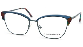 New BCBGMAXAZRIA AISLING Blue Teal EYEGLASSES FRAME 54-16-135mm B40mm - $122.49