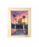 Disney Tower of Terror &quot;Starlight hour&quot; Print Signed by Artist Kevin-John - £139.39 GBP