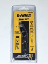  De Walt MAX-FIT 20° Magnetic Pivot Holder &amp; Bit Tip Impact Rated DWAPVTMF2 - $10.73