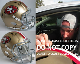 Kyle Shanahan San Francisco 49ers signed,autographed Full size helmet, COA proof - £369.70 GBP