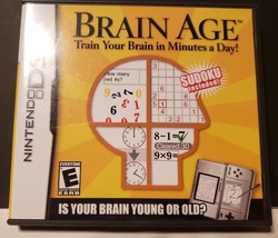 Brain Age: Train Your Brain in Minutes a Day (Nintendo DS, 2006) - £4.74 GBP
