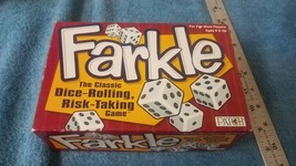 Farkle Dice Game Box Complete with Score Pad, Instruction Manual by Patch - £6.57 GBP