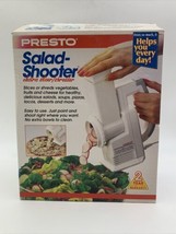 Presto Salad Shooter 02910 Electric Food/Salad Slicer & Shredder NEVER USED - $35.10