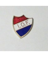IOF Independent Order of Foresters Tiny Antique Discreet Lapel Pin 3/8th&quot; - £3.99 GBP