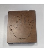 Ellison Die Cut Handprint Child 21758-LG Wooden Die Scrapbooking Art - $24.35 CAD