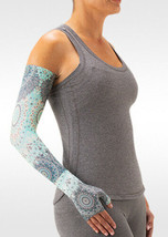Teal Starburst Dreamsleeve Compression Sleeve By Juzo, Gauntlet Option, Any Size - £123.86 GBP