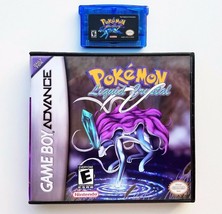 Pokemon Liquid Crystal w/ Custom Case (USA Seller) Nintendo GBA Gameboy Advance - £19.17 GBP