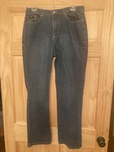 IZOD Womens Blue Jeans 5 Pockets Size 12 Pre-Owned - £11.07 GBP