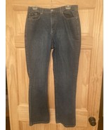 IZOD Womens Blue Jeans 5 Pockets Size 12 Pre-Owned - £10.90 GBP