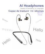 Translator Earbuds 150 Languages Real Time Online Off Line Translation H... - $242.14 MXN