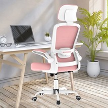 Mimoglad Office Chair, High Back Ergonomic Desk Chair with Adjustable Lu... - £166.66 GBP