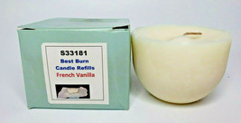 PartyLite Refill for Barrel Jar Candle  8 oz. New Box French Vanilla  P4H/S33181 - £15.72 GBP