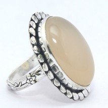 Natural Onyx Gemstone Handmade 925 Silver Plated Ethnic Ring Jewelry US Size 10 - $6.79