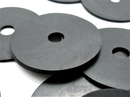 6mm ID X Large Rubber Washers  32mm OD  1.6mm Thick  Various Package Sizes - £8.51 GBP+
