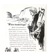 1942 Hudson&#39;s Bay Scotch Whisky Advertisement John McLoughlin Distillery... - $19.99