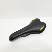 Vintage Diamondback Velo Bicycle Saddle - Black/Yellow - MTB BMX Mountai... - $26.99