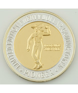 RARE TWENTY DOLLAR $20 GAMING TOKEN PIONEER RIVER RICK NEVADA .999 SILVER - €179,24 EUR