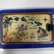 NEW Embroidered Island Luggage ID Tag Hawaiian Islands Vacation - £7.90 GBP