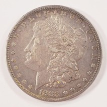1883-S Plateado Morgan Dólar En Extra Fina XF Estado, Luz Gris Color - £118.97 GBP