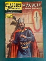 CLASSICS ILLUSTRATED MACBETH 128 WILLAM SHAKESPEARE CLASSICS 1968 issue - $4.20
