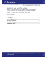 Solution Manual For Intellectual Property The Law of Trademarks, Copyrig... - $24.89 CAD