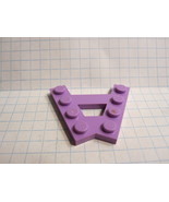 Lego Part #15706: Medium Lavender- A-Shaped Wedge Plate, 2 Rows of 4-Studs - $0.10