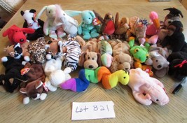 LOT OF 24  HARD TO FIND TY BEANIE BABIES  - EXC - LOT B21 - £21.22 GBP