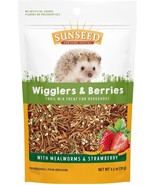 Vitakraft Sunseed Vita Prima Wigglers &amp; Berries Trail Mix Hedgehog Treat... - $11.18