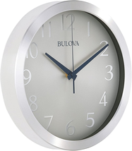 C4844 Winston Wall Clock, Pack of 1, Silver - $75.99