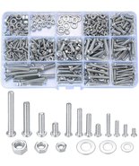720 Pcs Nuts and Bolts Assortment Kit, M3 M4 M5 Stainless Steel Screws B... - £11.95 GBP