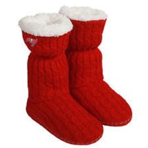 NCAA TAMPA BAY BUCCANEERS WOMEN&#39;S SMALL 5-6 SLIPPER KNIT BOOTS  NEW - £21.28 GBP