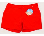 Columbia PFG Women&#39;s 16 Red Coral Point Shorts 5&quot; Inseam Nylon Stretch U... - £36.16 GBP