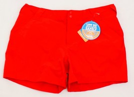 Columbia PFG Women&#39;s 16 Red Coral Point Shorts 5&quot; Inseam Nylon Stretch U... - £35.60 GBP