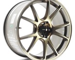 Knoig Freeform Radium Bronz 19&quot; 19x9.5 5x114.3 Rim 10 Spoke Wheel ET35 -... - £193.50 GBP